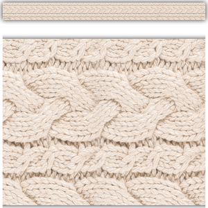 TCR6745 Cable Knit Sweater Straight Border Trim Image