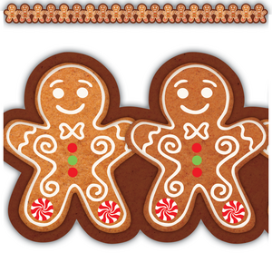 TCR6773 Gingerbread Cookies Die-Cut Border Trim Image