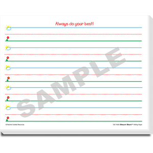 TCR76503 Smart Start K-1 Writing Paper: 360 Sheets Image