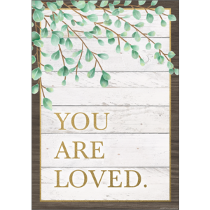 TCR7976 You Are Loved Positive Poster Image