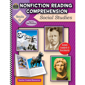 TCR8025 Nonfiction Reading Comprehension: Social Studies, Grade 4 Image