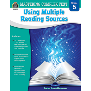 TCR8063 Mastering Complex Text Using Multiple Reading Sources Grade 5 Image
