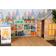 Orange Plastic Book Bin 6 Pack Alternate Image B