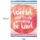 In a World Where You Can Be Anything, Be Kind Positive Poster Alternate Image SIZE