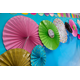 Confetti Hanging Paper Fans Alternate Image B