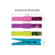 Glitter Magnetic Clothespins Alternate Image SIZE