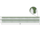 Fun Size White Picket Fence Better Than Paper Bulletin Board Roll Alternate Image SIZE