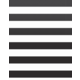 Black & White Stripes Better Than Paper Bulletin Board Roll Alternate Image A