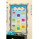 Aqua and Lime Color Wash Better Than Paper Bulletin Board Roll Alternate Image C