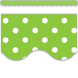 Lime Polka Dots Funtastic 4 Letters Combo Pack - TCR5345