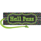 Chalkboard Brights Magnetic Hall Pass