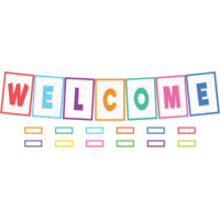 Colorful Welcome Bulletin Board - TCR6592 | Teacher Created Resources