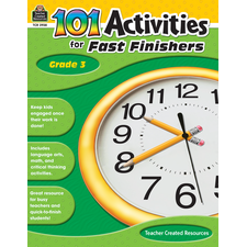 101 Activities For Fast Finishers Grade 3
