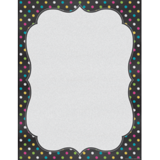 Chalkboard Brights Blank Chart