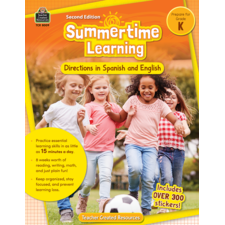 Summertime Learning Grade K - Spanish Directions