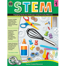 STEM: Engaging Hands-On Challenges Using Everyday Materials Grade 1