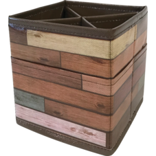 Reclaimed Wood Desktop Organizer
