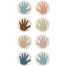 Everyone is Welcome Helping Hands Mini Stickers
