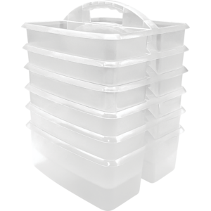 Clear Plastic Storage Caddy - Teacher Created Resources - tcr20455