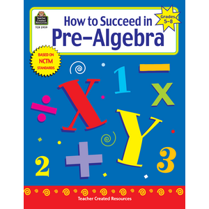 TCR2959 How to Succeed in Pre-Algebra, Grades 5-8 Image