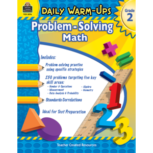 TCR3576 Daily Warm-Ups: Problem Solving Math Grade 2 Image
