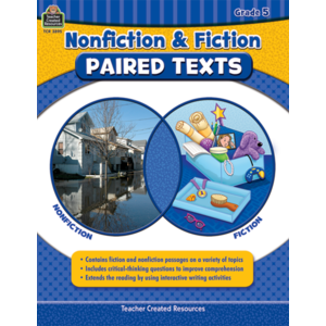 TCR3895 Nonfiction and Fiction Paired Texts Grade 5 Image