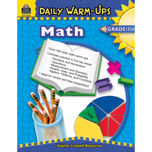 TCR3960 Daily Warm-Ups: Math, Grade 2 Image