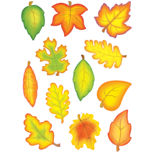 TCR4419 Fall Leaves Accents Image