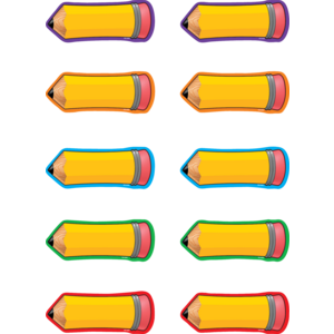 TCR4590 Pencils Accents Image