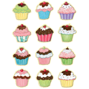 TCR5128 Cupcakes Mini Accents from Susan Winget Image
