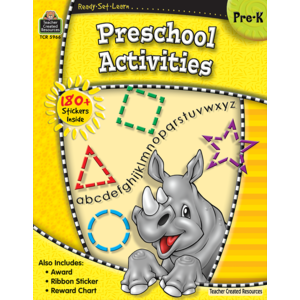 TCR5966 Ready-Set-Learn: Preschool Activities Image