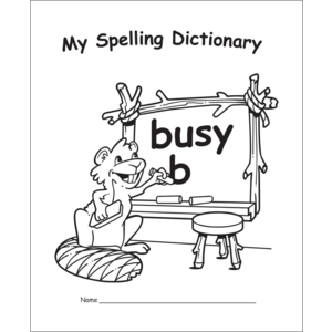 TCR60111 My Own Spelling Dictionary Image