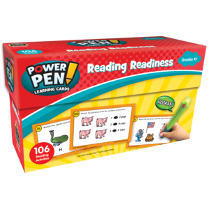 TCR6100 Power Pen Learning Cards: Reading Readiness Image