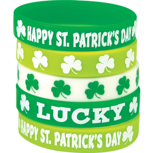 TCR6526 St Patrick's Day Wristbands Image