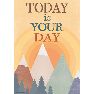 TCR7459 Today is Your Day Positive Poster Image