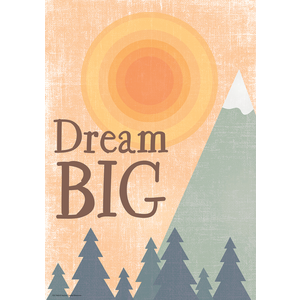 TCR7460 Dream Big Positive Poster Image