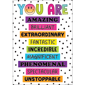 TCR7467 You Are Amazing Positive Poster Image