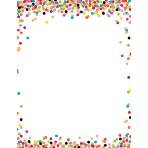 TCR7646 Confetti Blank Chart Image