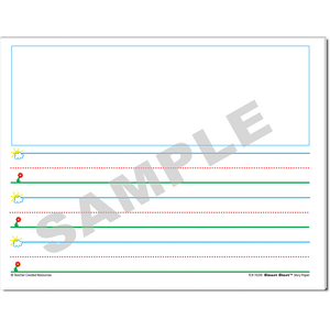 TCR76510 Smart Start K-1 Story Paper: 40 Sheet Tablet Image