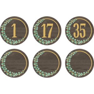TCR77484 Eucalyptus Numbers Magnetic Accents Image
