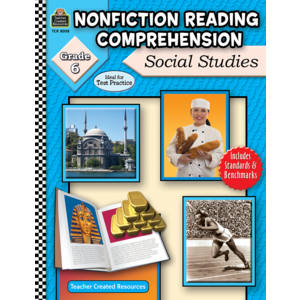TCR8038 Nonfiction Reading Comprehension: Social Studies, Grade 6 Image