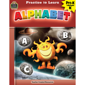 TCR8202 Practice to Learn: Alphabet Grade PreK-K Image