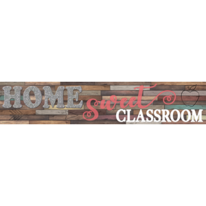 TCR8837 Home Sweet Classroom Banner Image