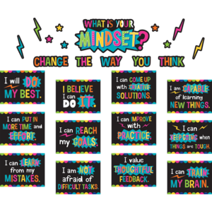 TCR8882 What is Your Mindset? Bulletin Board Display Set Image