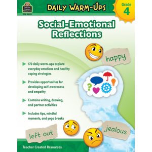 TCR9099 Daily Warm-Ups: Social-Emotional Reflections Gr 4 Image