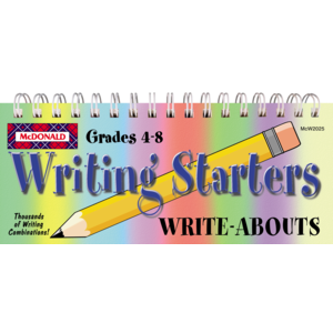 TCRW2025 Writing Starters Write-Abouts Grades 4-8 Image