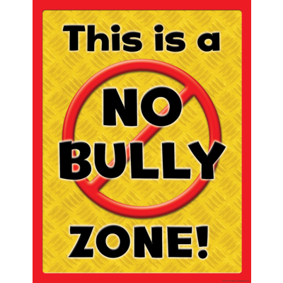 This is a No Bully Zone Chart - TCR7776 | Teacher Created Resources