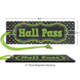 Chalkboard Brights Magnetic Hall Pass Alternate Image SIZE