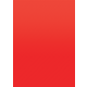 Red Better Than Paper Bulletin Board Roll Alternate Image A
