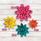 Beautiful Brights Paper Flowers Alternate Image SIZE